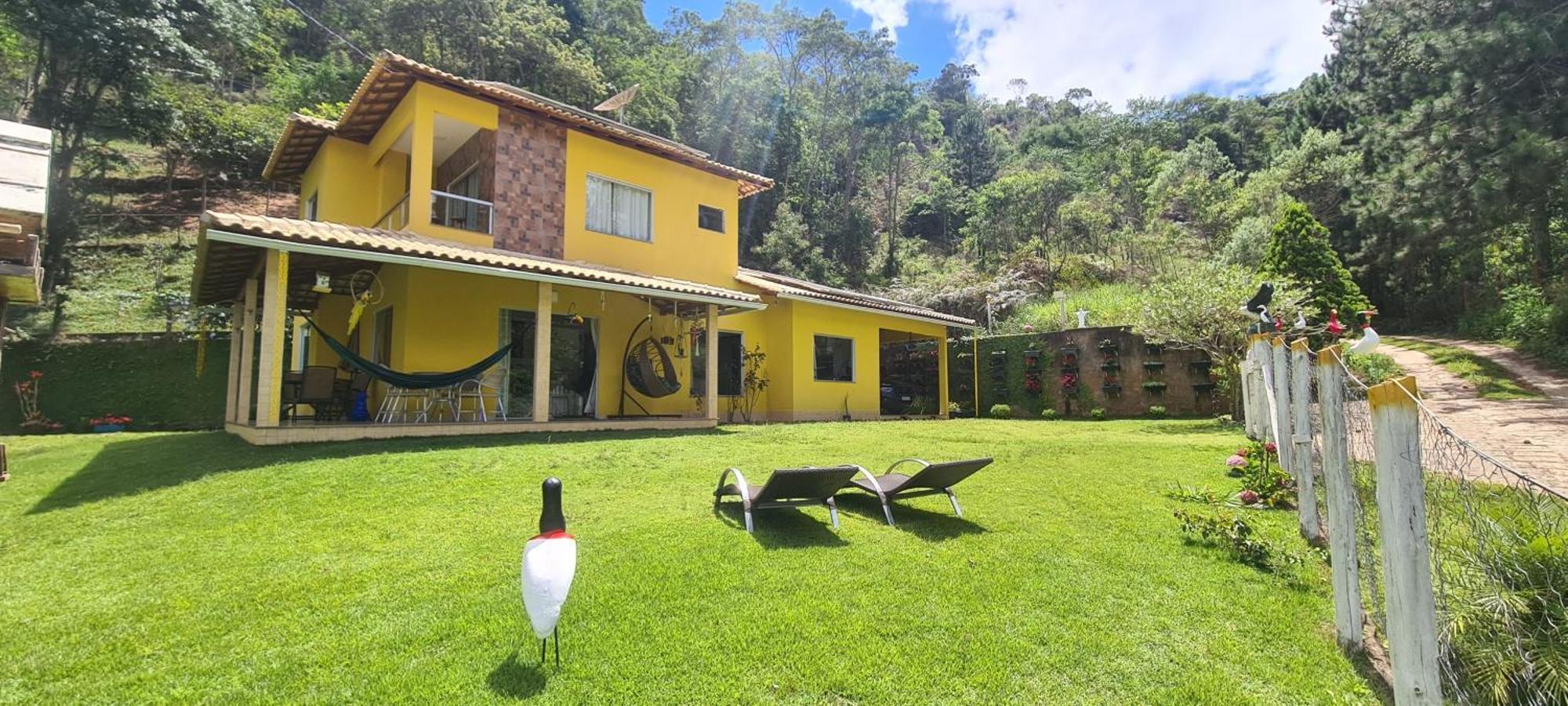 Casa Amarela, Duplex, 03 suítes, região de Pedra Azul Aracê Exterior foto